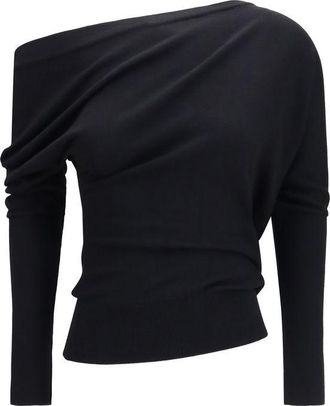 Tom Ford Black Wool Oves Aries Womens Sweatshirt