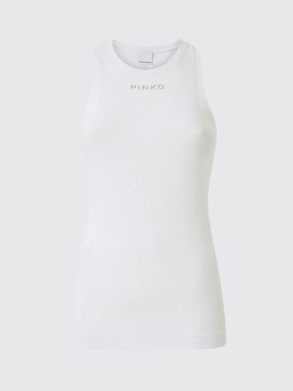 Pinko Canotta Pinko in cotone stretch con logo