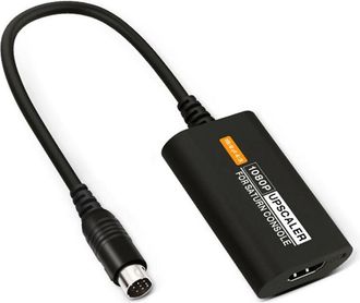 OEM Adaptador Compatible Con Convertidor Ss Saturn, Entrada S-video Saturn 16:9/4:3 1080p