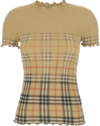 Burberry Donna, Top, Beige, S, new