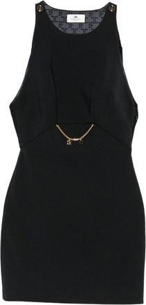 Elisabetta Franchi Womens Dresses Black