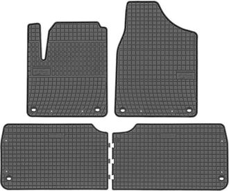 OEM Alfombrillas Frogum Et0311 - Seat Alhambra I (5 Plazas) 1995-2010, Ovaladas Delanteras Y Traseras - Instalar