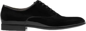 Gianvito Rossi Klassieke Oxford Schoenen in Zwart Leer - Heren - Nette schoenen - Zwart - 40 1/2 EU - Leer - Schoenen