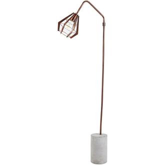 Teamson Home Teamson Home - Lampada da tavolo comodino grande moderna rame VN-L00046-EU