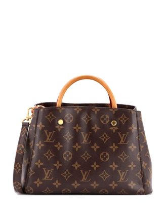 Louis Vuitton Montaigne Handtas Monogram canvas BB tas - Bruin