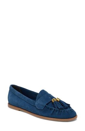 Franco Sarto Carita Tassel Loafer in Lapis Blue at Nordstrom, Size 9.5