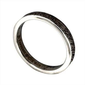 Tiffany & Co. Silver 925 Band Ring (Pre-Owned)