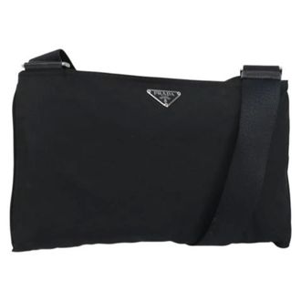 Prada Borsa a tracolla in nylon Pre-owned - - Pre-owned - Donna - Nero - ONE SIZE