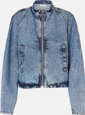 Alaia Round Racing denim jacket