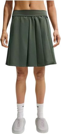 Nike 24.7 PerfectStretch Kniebroek met Plooien - Dames - Sport - Groen - Maat: S Spandex