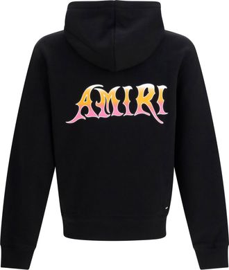 Amiri Mens Ma Hoodie Black Cotton Sweatshirts Sweater