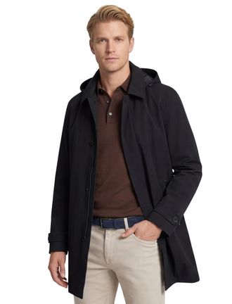 Bugatti Tussenjas Bugatti waterdicht donkerblauw wijde fit