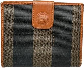 Fendi Pre-owned Leather Wallet - Dames - Vintage Accessoires - Veelkleurig - ONE Size - Leer - Vintage
