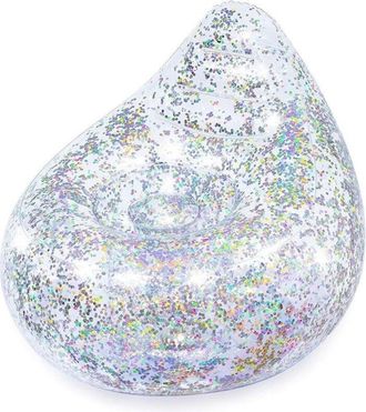 Trade Shop Trade Shop - Poltrona Poltroncina Gonfiabile Glitter Dream 72x72x64cm 2 Camera Ad Aria 75105