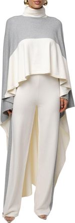 JLUXLABEL Chasing Fall Contrast Top in Ivory at Nordstrom, Size X-Small