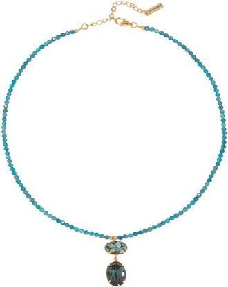 Jennifer Behr Freya Pendant Necklace in Apatite at Nordstrom