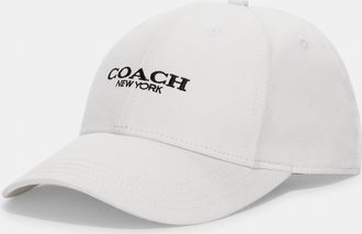 Coach Embroidered Baseball Hat