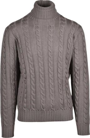 FILIPPO DE LAURENTIIS Uomo, Maglie, Marrone, L, new