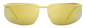 Bally BY0111 Rimless Sunglasses - Gold