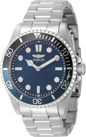 Invicta Pro Diver Quartz Blue Dial Batman Bezel Mens Watch 49704