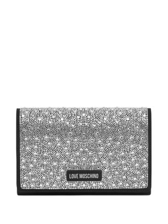 Love Moschino Stones schoudertas - Zwart