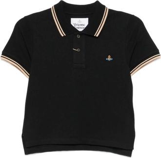 Vivienne Westwood Polo shirt - Dames - Polos - Zwart - XS - Tops