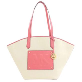 Michael Kors Pre-owned Tote Bags, female, White, Size: ONE SIZE Pre-owned Tote bag