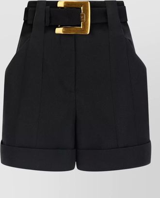 Balmain virgin wool tailored shorts