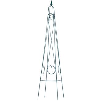 OEM Pir&aacute;mide De Jard&iacute;n, Soporte Para Plantas Trepadoras, Dise&ntilde;o Duradero Y Est&eacute;tico, Verde Oscuro