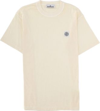 Stone Island Off White Logo T-Shirt
