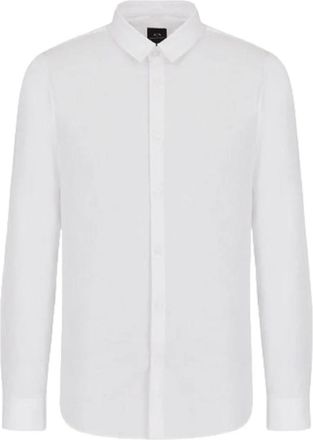 A|X Armani Exchange Hombre, Camisas, Blanco, Talla: S