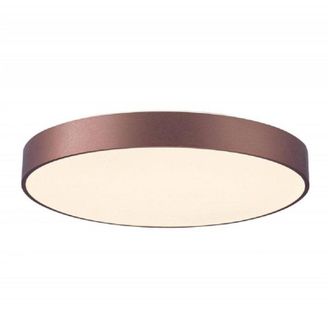 Trade Shop Trade Shop - Plafoniera Tonda Led 42w Cct 3000k 4000k Lampada A Parete Luce 3200lm 40cm - Brown