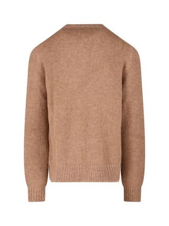 Jil Sander Mens Sweaters Beige Alpaca