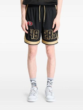 New Era San Francisco 49ers NFL mesh shorts - Zwart