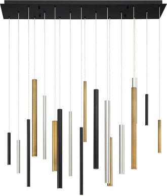 Eurofase Lighting Santana 18-Light 42In Multi Drop Chandelier