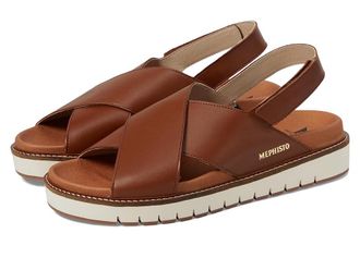 Mephisto Blanche Womens Shoes Chili Leather : EU 41 (US Womens 11) B - Medium