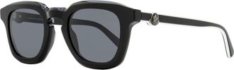 Moncler Mens Gradd Sunglasses ML0262 01A Black 50mm