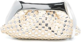 Themoirè Clutch Emera - Argento