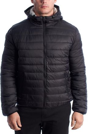 U.S.Polo Association Heren Gewatteerde Jas met Kap US40127020