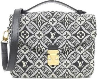 Louis Vuitton Pre-owned Since 1854 Pochette Metis Jacquard Shoulder Bag - Dames - Vintage Handtas - Grijs - ONE Size - Vintage