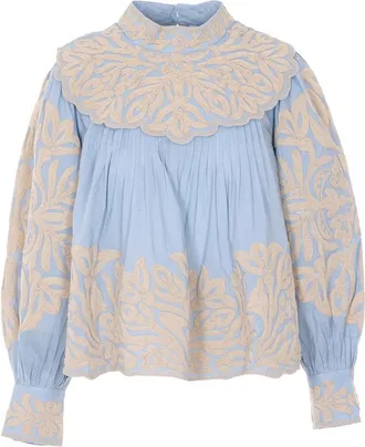 Sea New York Alexandra Embroidered Shirt