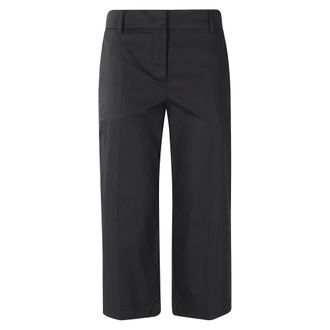 Meimeij Dames, Broeken, Zwart, Maat: XS Leer
