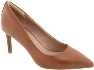 BCBGeneration Clara Pointed Toe Pump in Cognac Pu at Nordstrom, Size 7.5
