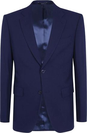 Paul Smith Gecentreerd Pasvorm 2 Knopen Jasje - Heren - Business blazers - Blauw - M - Wol - Kostuums