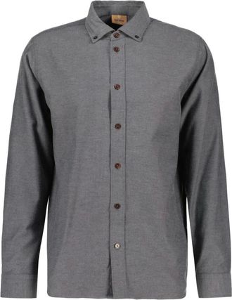 Mos Mosh MOS Mosh, Overhemden, Heren, Grijs, 2Xl, Katoen, MMGMarco Flanellen Shirt