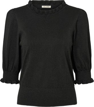 Rue de Femme Maglieria - - Knitwear - Donna - Nero - 2XL