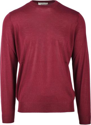 FILIPPO DE LAURENTIIS Filippo De Laurentiis Red Crew Neck Sweater