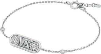 Michael Kors Elegante Zirkonia Armband - Dames - Armbanden - Grijs - ONE Size - Accessoires