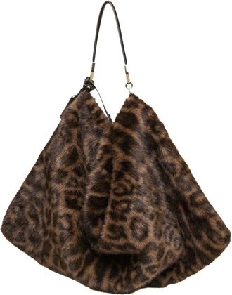 Liu Jo Foulard Tas - Dames - Tassen - Bruin - Maat: ONE Size Synthetisch