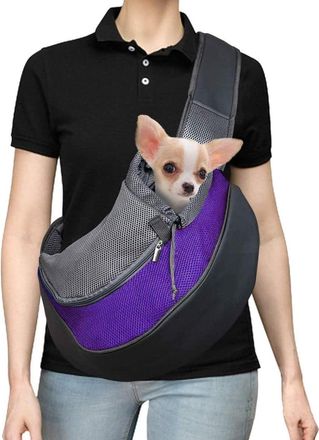 OEM Bolsa Transportadora Para Mascotas, Bolsa Transportadora Ajustable Para Perros, Bolso Bandolera De Malla Transpirable Para Perros Y Gatos, Mochila Tra